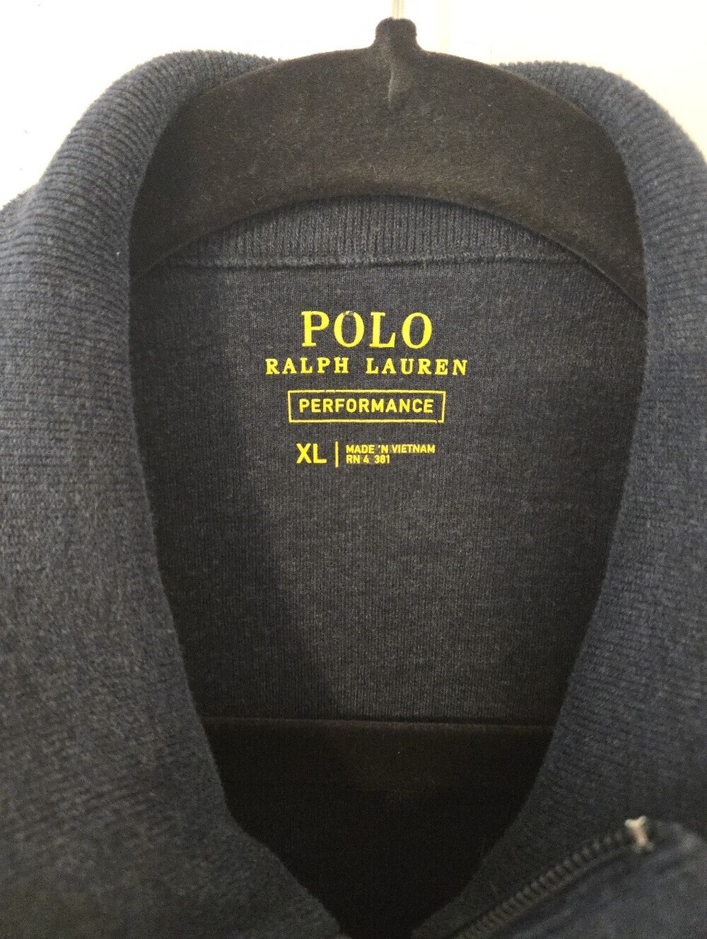 Ralph Lauren Polo Performance Jacket Mens XL Navy - Picture 3 of 7